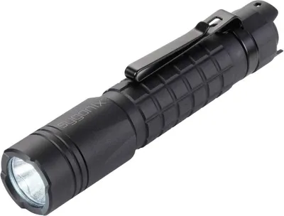 Produktbild von Sygonix SMD LED Taschenlampe mit Gürtelclip, IP68 (wasserdicht), mit Stroboskopmodus batteriebetrieben 300 lm 4 h 54 g
