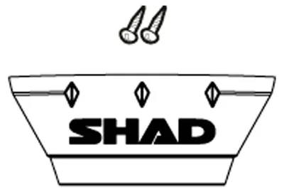 Produktbild von SP 1120177 SHAD SH44 Reflektor Weiß  passend fuer