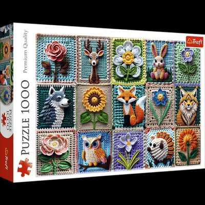 Obrázek produktu pro PUZZLE 1000 Háčkování moje vášeň 10950
