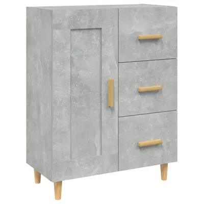 Produktbild von Sideboard Betongrau 69,5x34x90 cm Holzwerkstoff