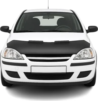 Image de Protège Capot pour Opel Combo 2001-2011 Masque de voiture vinyle Noir