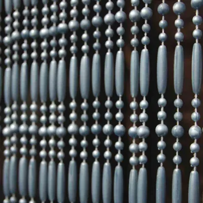 Produktbild von Türvorhang "Fréjus 5" 90 x 210 cm grau