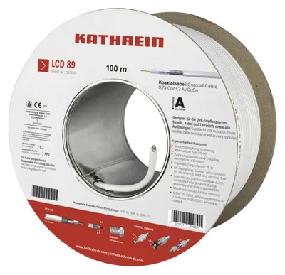Produktbild von Kathrein LCD 89, 100 m, Weiß