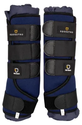 Produktbild von Equestro Stallgamaschen Neopren Stable Boots Navy S