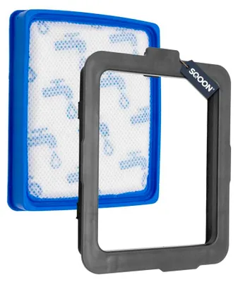 Produktbild von SQOON Staubsaugerfilter geeignet für Filter mit Halterung Philips CP0617/01 - Modell 432200494512