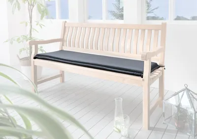Produktbild von Destiny Bankauflage 170x45x5cm, mit Reißverschluss, grau