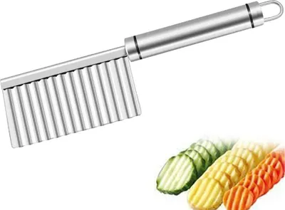 Produktbild von Wellenschneider aus Edelstahl für Obst und Gemüse