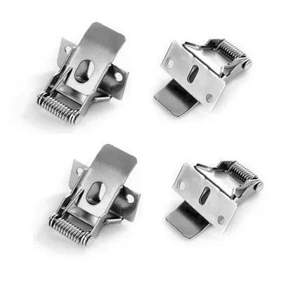 Image de Agrafes d'encastrement pour panneaux LED - Agrafes plâtrées - Lot de 4