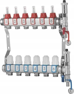 Immagine prodotto di Distributore In Acciaio Inox 9 Circuiti