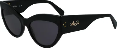 Obrázok produktu pre LIU JO LJ787S 001 BLACK 55/17/140 FEMALE Slnečné okuliare