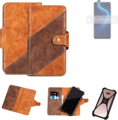 Produktbild von K-S-Trade Handyhülle Schutzhülle Bookstyle Case Wallet-Case kompatibel mit Huawei Honor X10 Pro Cover Klapphülle Kantenschutz Smartphone