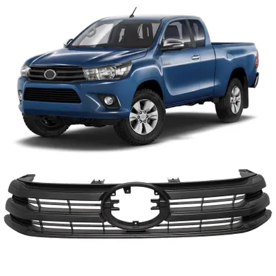 Image de Grille de radiateur 531000K480, compatible avec TOYOTA HILUX VIII (2015-2017) (pré-facelift)