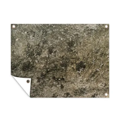 Obrázek produktu pro MuchoWow® Zahradní plakáty - Kameny - hnědé - břidlice - 120x160 cm - Zahradní dekorace