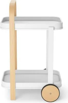 Immagine prodotto di Carrello da portata Zvonekwood bianco/naturale