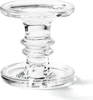 Produktbild von Ambiente Glas Kerzenhalter hoch transparent - stilvolle Kerzenständer