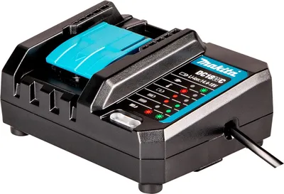 Produktbild von Makita Kompaktladegerät DC18WC, Li-Ion, 14,4 V - 18 V LXT Li-Ion - 14,4 V - 18 V - DC18WC