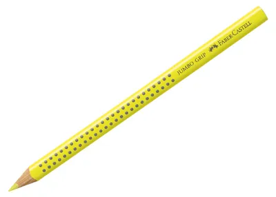 Produktbild von FABER-CASTELL Dreikant Buntstift Jumbo GRIP lichtgelb lasierend