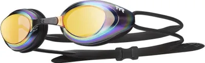 Produktbild von Tyr Black Hawk Racing Schwimmbrille Mit Spiegelglas Schwarz  Schwarz One Size