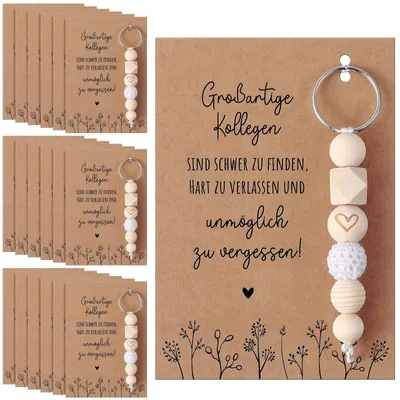 Productafbeelding van Bedankcadeauset met sleutelhanger en kaart