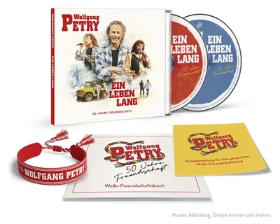 Obrázek produktu pro Wolfgang Petry: Život plný hudby (Limitovaná edice Deluxe, včetně přátelského náramku)