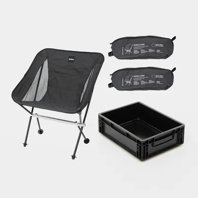 Productafbeelding van Campingstoel: ultralichte opvouwbare klapstoel voor strand en picknick | tot 150 kg