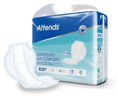 Produktbild von Attends Contours Air Comfort 8 Vorlage 4X28 St