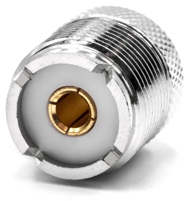 Produktbild von vhbw PL259 Antennenadapter kompatibel mit Motorola GP340, GP360, GP3688, GP350, GP344, GP338 Plus Walkie-Talkie, Handheld - Koaxial Antenne Adapter