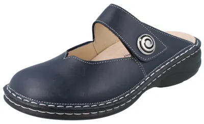 Produktbild von FINN COMFORT Canaro Damen Clog atlantic blau Glattleder - Größe: 39