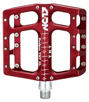 Produktbild von NC-17 Plattformpedal Sudpin IV XL TNT CNC, Alu, Präzisionslager, rot