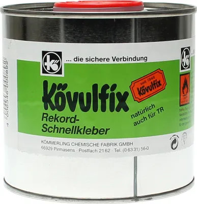 Produktbild von Kövulfix Schuhkleber - wasserfester Schuhreparaturkleber - der flexible Sohlenkleber Lederkleber Alleskleber EPDM Kleber Germany