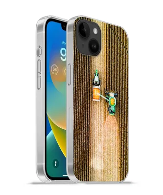 Produktbild von MuchoWow® Handyhülle Schutzhülle Hülle für Apple iPhone 14 Plus - Soft case Traktor - Feld - Land - Bauernhof - Ernte Silikon Softcase Handy Hülle - Abbildung