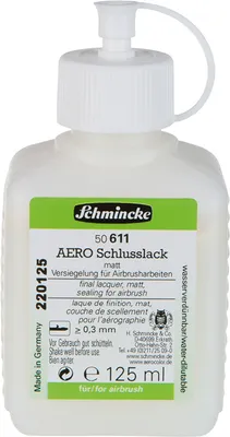 Produktbild von Schmincke | AERO Schlusslack, Inhalt:125 ml, Glanzgrad:Matt