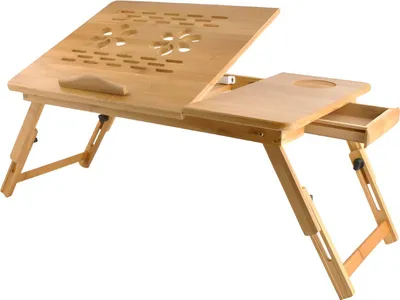 Produktbild von Verstellbarer Bambustisch für Laptop