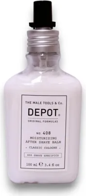 Produktbild von Depot beruhigendes After-Shave-Balsam No. 408 Moisturizing After Shave Balm Classic Cologne 100 ml