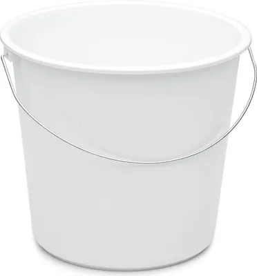 Obrázek produktu pro sada 5 kbelíků pro domácnost 10 litrů bílé barvy
