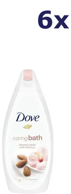 Produktbild von 6x Dove Douchegel - Almond 450 ml