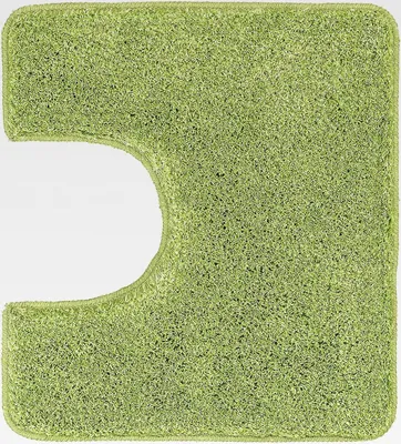Produktbild von WC-Vorleger Seattle / 55 x 50 cm/Farbe Kiwigrün Badteppich, Polyester, 55x50x3 cm, 4071615130