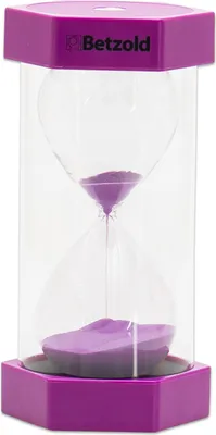 Produktbild von Betzold Sanduhr, Zeitintervall: 15 Minuten, Größe: groß
