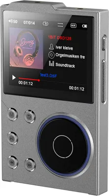 Produktbild von MP3-Player mit 16 GB Speicher,, 2,4-Zoll-TFT-Farbbildschirm, hochaufloesender Audio-Player  verlustfreier Hi-Fi-Player, integriertem Bluetooth