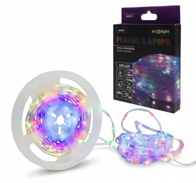 Productafbeelding van Magische kerstverlichting LED RGB, buitenverlichting, 5 meter, Bluetooth