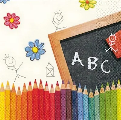 Produktbild von RP 20 Servietten First School Day - Endlich Schule 33x33cm