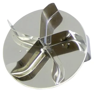 Produktbild von Kaisersemmeldrücker aus Edelstahl - groß, ohne Loch, Ø 8,0 cm