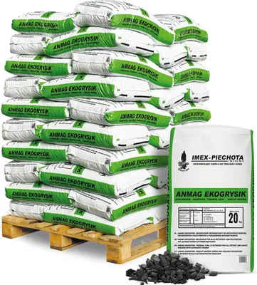 Produktbild von ANMAG Steinkohle 5 - 15 mm 20kg x 50 Sack 1000kg Palette