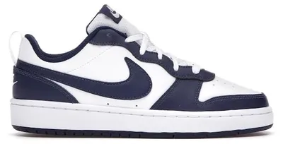 Produktbild von Nike Court Borough Low 2 White Blue Void (GS) - EU 36.5