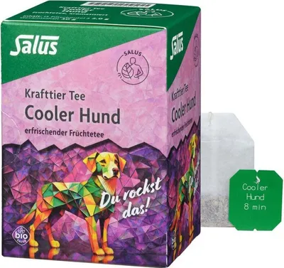Produktbild von Salus Krafttier Tee Cooler Hund, Früchtetee, aromatisiert 15 St