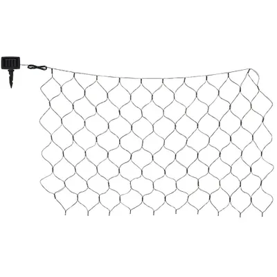 Produktbild von Solar Lichterkette, 100x LED, schwarz, IP44, L 110 cm