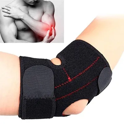 Produktbild von Ellenbogenbandage – Ellenbogenbandagen für Tennisarm – Ellenbogenstütze – Für Tennis und Golf – Einheitsgröße