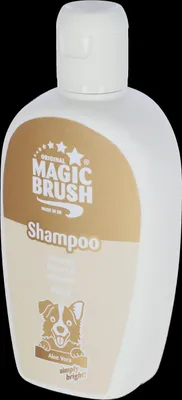 Produktbild von Kerbl MagicBrush Hundeshampoo (200 ml, Universalshampoo, mit Zitronenduft) 80129