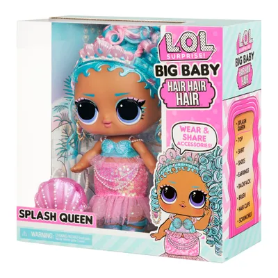 Zdjęcie produktu dla L.O.L. Niespodzianka! Włosy Włosy Duża lalka Splash Queen