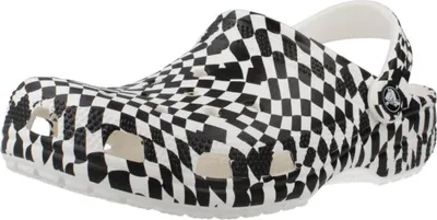 Immagine prodotto di Sabot Del Marchio Crocs Del Modello Classic Warped Checker Clog Bianco